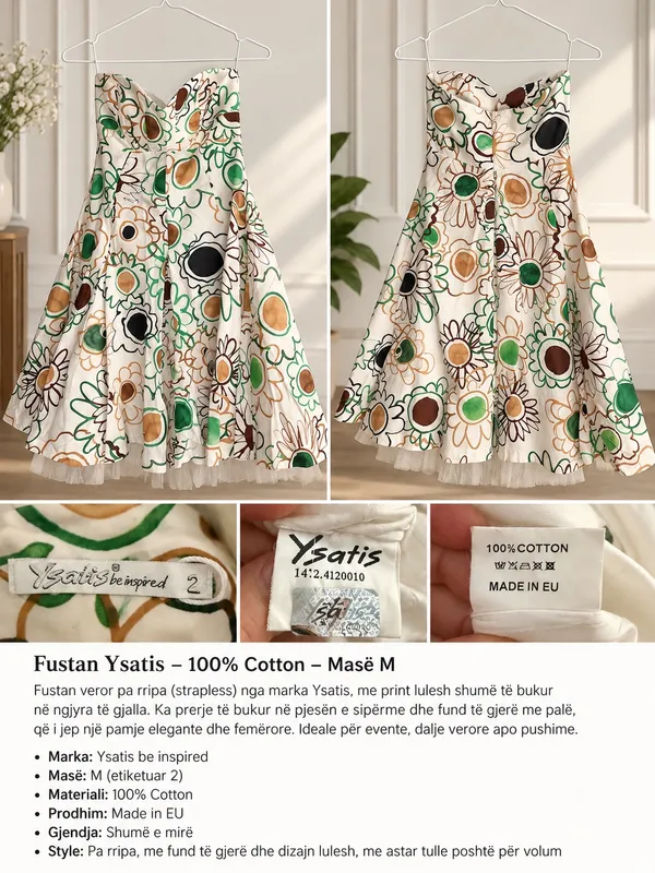 Fustan elegant veror Ysatis – Be Inspired, masa M - Imazhi 2