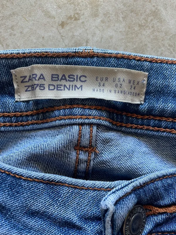Xhinse Zara Basic Denim – Masa 34 - Imazhi 3