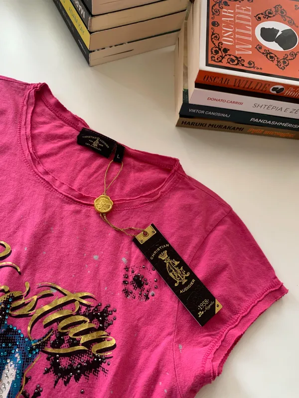 [NEW] Vintage Christian Audigier y2k Shirt Dress - Imazhi 3