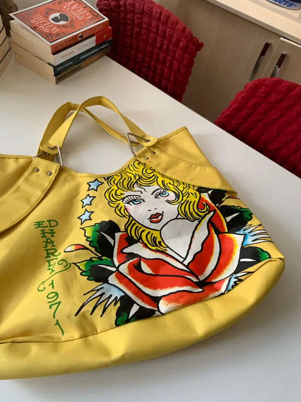 Ed Hardy y2k Beach Bag  - Imazhi 2