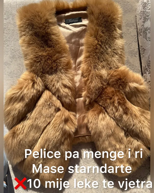 Pelice pa menge e veshur vetem 1 her