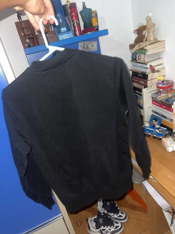 Pulovër casual e zezë Hugo Boss - Imazhi 2