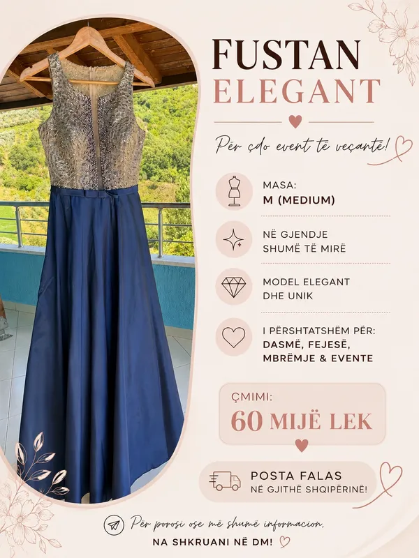 Fustan elegant