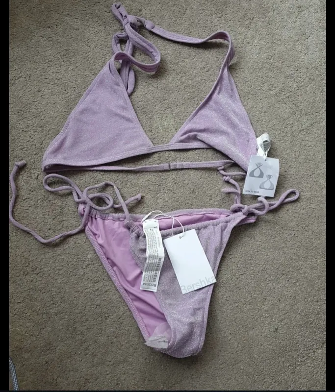 Bershka purple Bikini set  - Imazhi 2