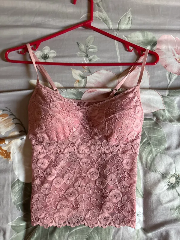 Bluze me rripa roze lacey
